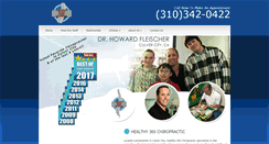 Desktop Screenshot of fleischerchiropractic.com